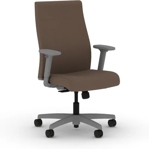 Vista 18 de HON Ignition 2.0 - Silla de oficina de tela, tapizada, brazos ajustables, silla de oficina ergonómica ejecutiva reclinable, con inclinación