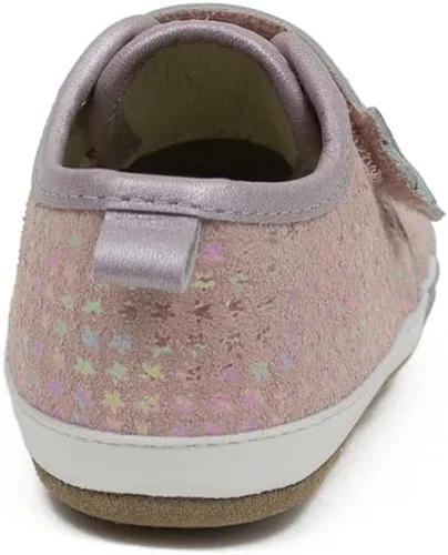 Vista 4 de Robeez First Kicks - Zapatos y tenis unisex para bebés y niños pequeños, de 0 a 24 meses, Twinkle Star Tan