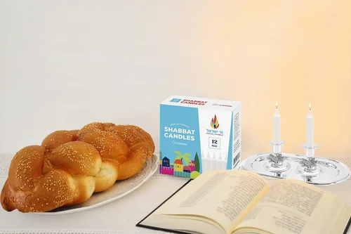 Vista 8 de Shabat Velas Shabbos 3 Hr. - 12 Ct.