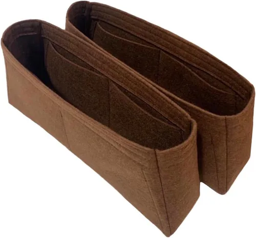 Vista 6 de Purse Organizer for Lv Montaigne MM Bag Organizer, Lv Montaigne BB Insert, Montaigne MM Insert, Handmade Snug Sturdy 2mm Felt Tapered