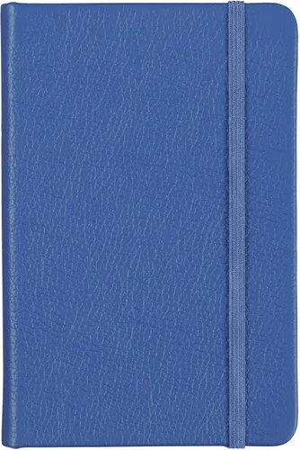 Vista 12 de Cuaderno de escritura clásico de cuero, de tapa dura, cierre elástico, páginas con rayas estrechas, colección Inspire