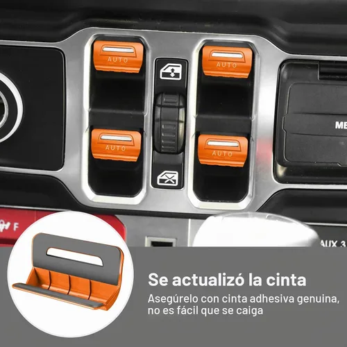 Vista 3 de DIAMOOKY 4 piezas de cubiertas de botón de interruptor de ventana de metal mejoradas compatibles con Jeep Wrangler JL JLU 2018-2026 y Gladiator JT