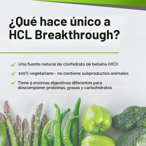 Vista 4 de BiOptimizers - Magnesio Breakthrough (60 cápsulas) y HCL Breakthrough (90 cápsulas) Paquete de suplementos