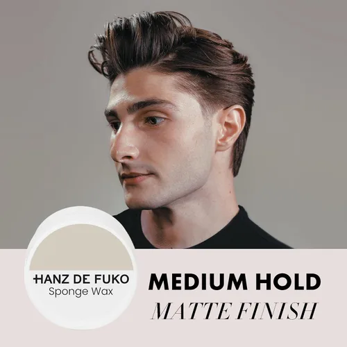Vista 11 de Hanz de Fuko Kit de cuidado del cabello de lujo – Super Styling Sampler con Claymation, esponja cera, pomada modificada, crema Esquema – Productos