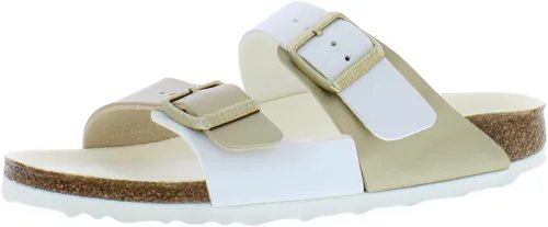 Vista 48 de Birkenstock Sandalias unisex Arizona con plantilla suave para adultos Lima activa