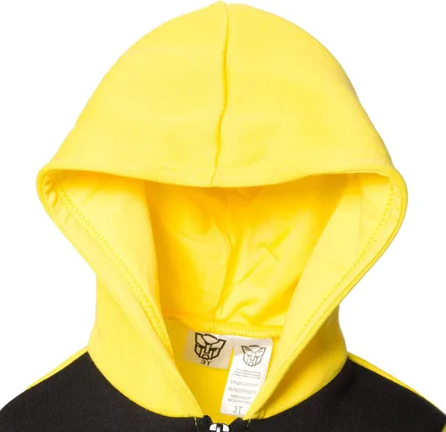 Vista 5 de Transformers Optimus Prime Bumblebee Megatron - Sudadera con capucha de media cremallera para niños pequeños a grandes