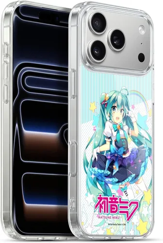 Vista 193 de Head Case Designs Licencia Oficial Hatsune Miku Gráficos Lindos Carcasa de Gel [Protección de Grado Militar] Compatible con Apple iPhone 7
