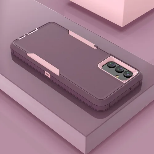 Vista 5 de Asuwish Funda para teléfono Samsung Galaxy A13 5G con protector de pantalla y delgada y resistente híbrida de doble capa, accesorios protectores