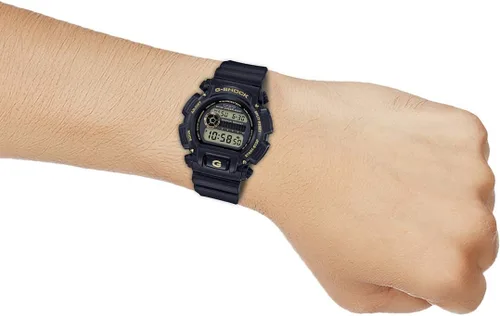 Vista 6 de Casio DW9052GBX-1A9 G-Shock Cronógrafo Digital Men039s Reloj (NegroOro), Negro -, Cronógrafo, Digital