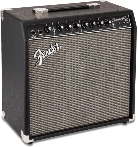 Vista 8 de Fender Champion II - Amplificador combinado de guitarra eléctrica de 25 W Negro