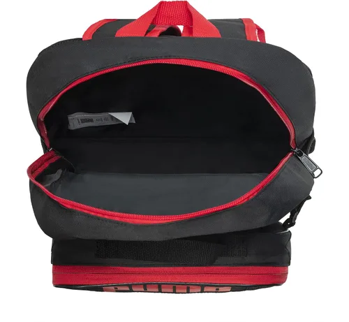 Vista 5 de Puma - Mochila y lonchera para niños Combo de mochila para almuerzo NegroRojo