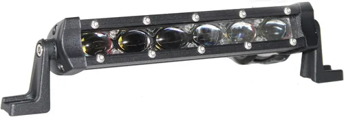 Vista 6 de 2 x 8 pulgadas sola fila 30 W Off Road barra de luz LED Spot Beam LED 12V barra luz para camión ATV Ute SUV Pickup Cab SUV Bus 4X4WD UTE Van IP68