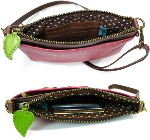 Vista 29 de CHALA Mini bandolera/bolso con correa convertible elegante, compacto, versátil