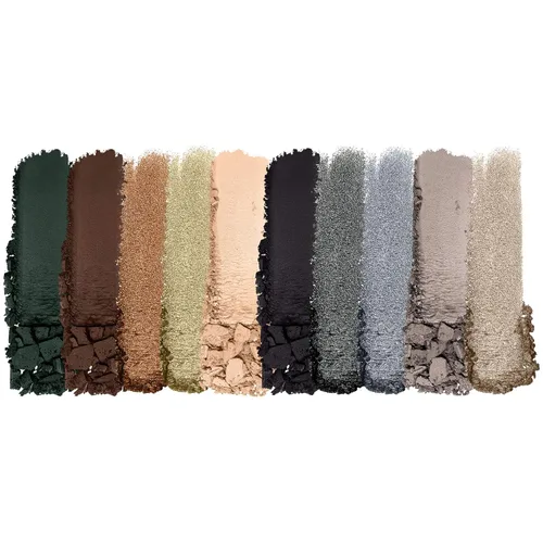 Vista 16 de wet n wild Paleta de maquillaje de sombra de ojos Color Icon de 10 tonos, Blue Lights Off, larga duración, brillante, metálico, brillante, mate