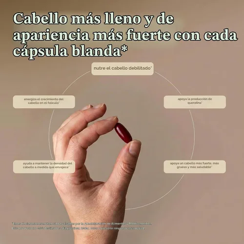 Vista 4 de Terry Naturally Fórmula de renovación del cabello - Crecimiento saludable del cabello - 60
