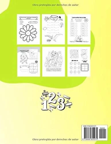 Vista 2 de Matemáticas Divertidas Libro Para Niños Juegos y actividades divertidas para apoyar las habilidades de los grados 1 y 2 Juegos de ingenio