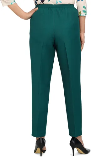 Vista 2 de Alfred Dunner Women's Classic Textured Average Length Pant