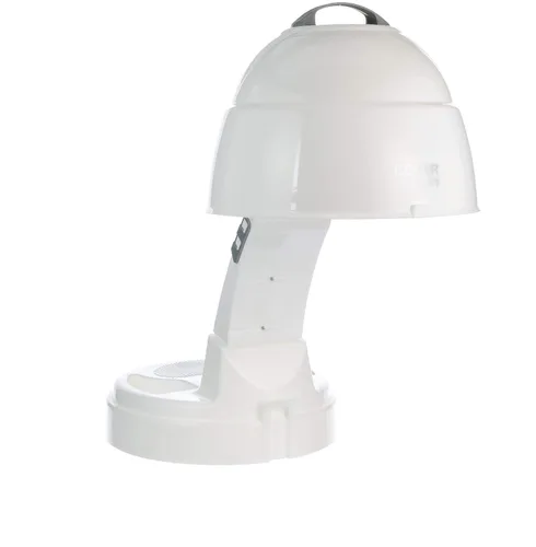 Vista 4 de Secador de pelo Conair Pro Styler de casco, de color blanco Secado manos libres para cabello fino, medio, grueso, rizado y texturizado, blanco