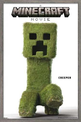 Vista 8 de A Minecraft Movie - Póster de pared de la serie Creeper, 34 pulgadas de largo x 22.4 pulgadas de ancho, versión sin marco