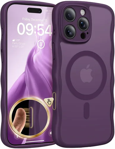 Vista 20 de TAURI Funda para iPhone 16 para mujeres y niñas, con control de cámara, [compatible con Masafe], funda Wave para iPhone 16 de 6.1 pulgadas