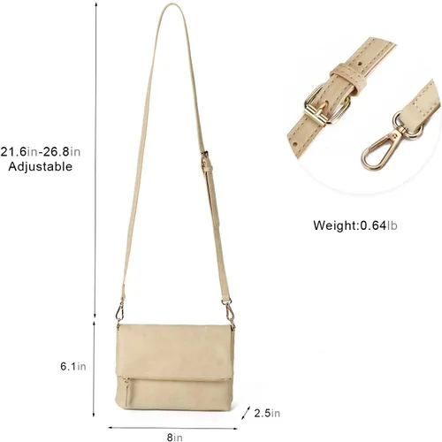 Vista 6 de Gladdon Bolsos cruzados para mujer, bolso bandolera