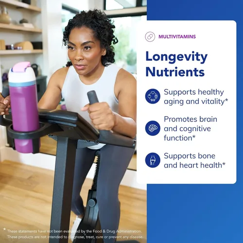 Vista 3 de Pure Encapsulations Longevity Nutrients Complejo multivitamínico/mineral para apoyar el envejecimiento saludable, la función cerebral, los ojos