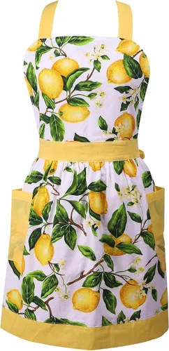 Vista 11 de Neoviva Delantales de Cocina para Mujer con Bolsillos, Delantales de Cocina para Mujer, Delantal Vintage para Hornear y Jardinería, Regalos