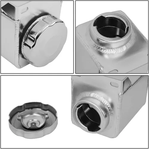 Vista 4 de DNA Motoring TANK-PS-001 tanque/botella de reservorio de dirección asistida de aluminio