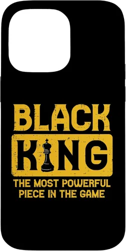 Vista 21 de Black King Chess Black Pride History BHM African Men Gift Case for iPhone 17