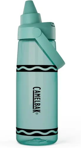 Vista 2 de CamelBak Crayola Chug Tritan Renew Botella de agua Aguamarina, 25 oz