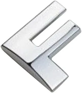 Vista 12 de Anso 1x Pegatina para Parachoques de Coche Auto de Metal Cromado DIY Letras 3D Digital Alfabeto Emblema