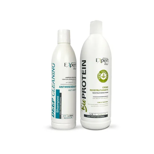 Vista 16 de Bio Protein - Tratamiento orgánico de queratina brasileña - Alisado de cabello sin formaldehído, Keratina Brasileña, 100ml/3.38 fl oz
