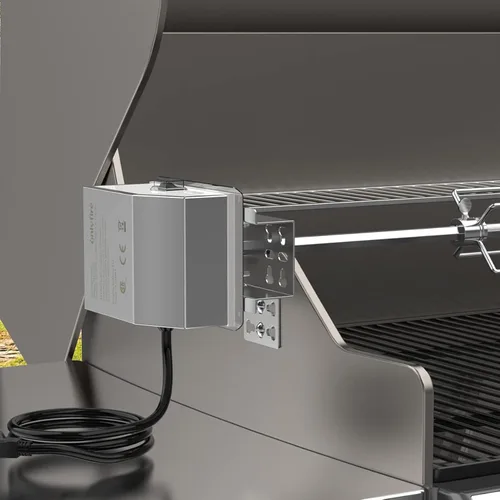 Vista 6 de onlyfire Kit de asador universal para parrilla, varilla hexagonal de 45"-53