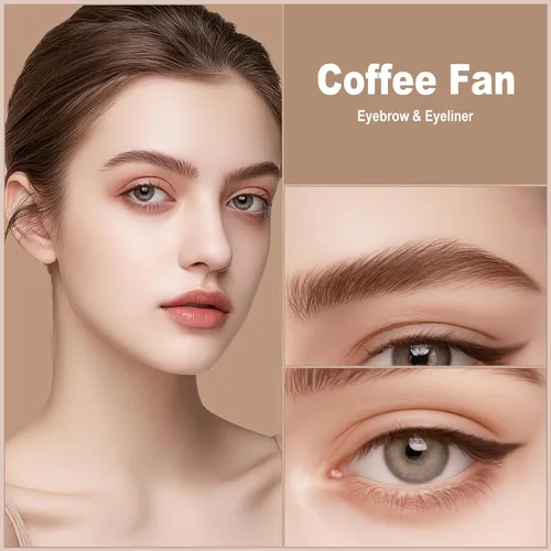 Vista 5 de Charme Princesse Pigmento Tinta Permanente Micropigmento Cosmético Pigmento Delineador de Ojos de Cejas Labios Cosmético Ventilador de Café Pigmento