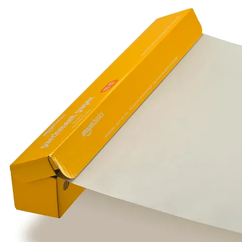 Vista 3 de Amazon Basics Papel pergamino para hornear, antiadherente, rollo de 90 pies cuadrados, 1 paquete