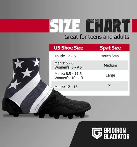 Vista 7 de GridIron Gladiator - Fundas de tacos, calcetines para tacos de fútbol americano, polainas para tacos de fútbol, béisbol y sóftbol