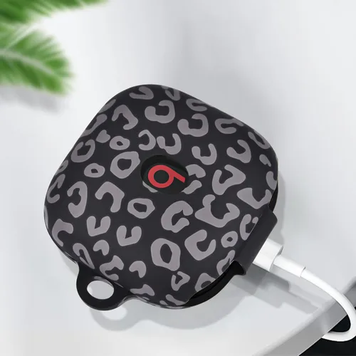 Vista 4 de Funda para Beats Fit Pro, VISOOM Funda Blanda para Apple Beats Fit Pro 2021 de Silicona, Funda Protectora Beats Pro, Funda Antichoque para Beats Fit