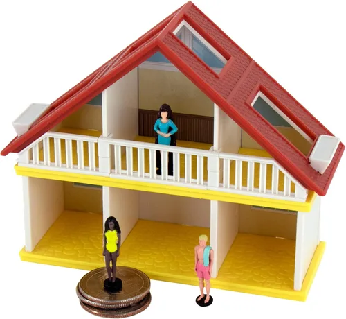 Vista 2 de La casa de sueños Barbie Malibu más pequeña del mundo
