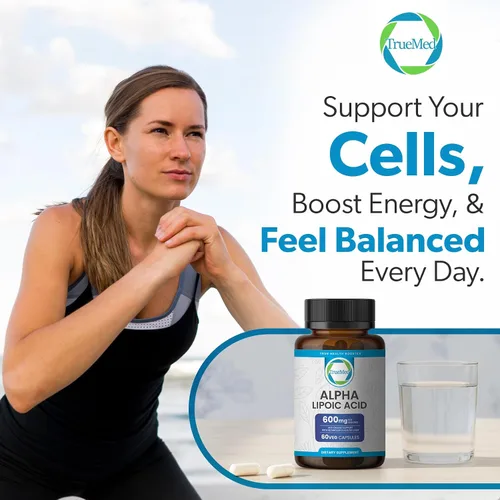 Vista 7 de Ácido alfa lipoico 600 mg – Suplemento ALA para apoyo de energía y metabolismo – Antioxidante para el bienestar celular, envejecimiento saludable