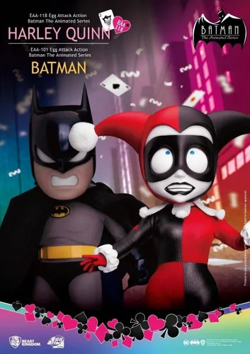 Vista 8 de Beast Kingdom Batman The Animated Series: Harley Quinn EAA-118 Egg Attack Figura de acción, multicolor