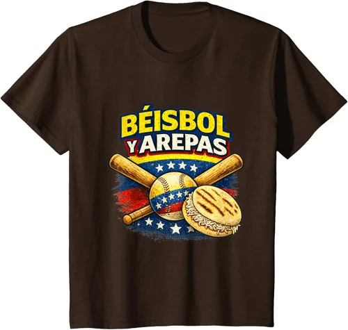 Vista 37 de Camiseta Beisbol y Arepas Venezuelas Baseball Pride Team 2026