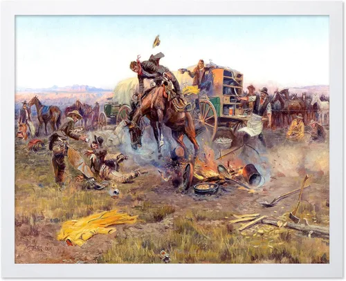 Vista 29 de Poster Master Vintage A Mexican Vaquero Print – Póster retro de vaquero – Arte occidental – Diseño de pared del salvaje oeste – Regalo para hombres