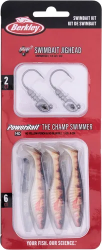 Vista 18 de Berkley PowerBait The Champ Swimmer Fishing Soft Bait