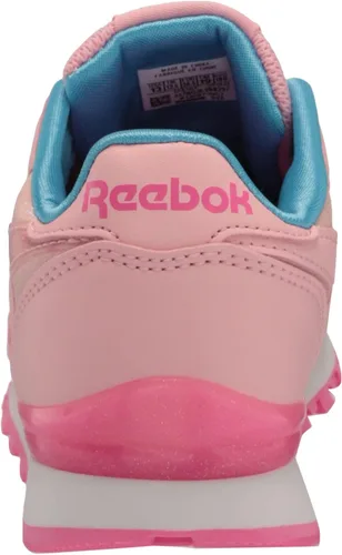 Vista 3 de Reebok Tenis clásicos unisex de cuero Step N Flash Light Up para niños