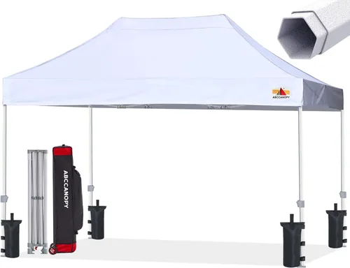 Vista 45 de ABCCANOPY Commercial Pop Up Canopy Tent 10x10 Premium-Series, Black