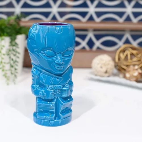 Vista 5 de Mass Effect Geeki Tikis Peebee - Taza de cerámica hecha a mano, capacidad para 14 onzas