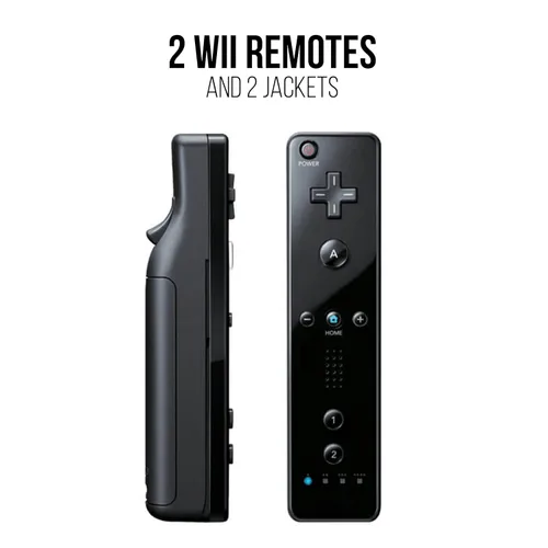 Vista 3 de Nintendo Wii Console, Black Premium Bundle (Renewed)