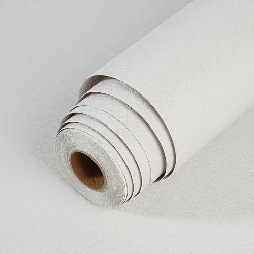Vista 11 de Papel Tapiz Adhesivo Removible de Seda Negra - 11.8 x 78.7 Pulgadas Papel Tapiz Autoadhesivo Removible, Papel de Contacto para Pared Fácil de Pegar