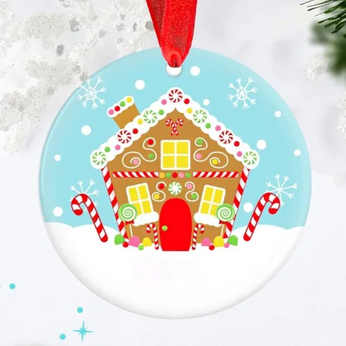 Vista 4 de Adorno para árbol de Navidad de mariposa, regalo personalizado