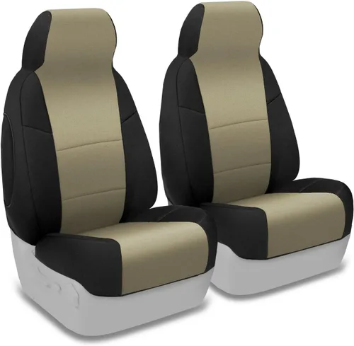 Vista 21 de Coverking - Funda para asiento delantero 40/20/40 (neopreno), color negro